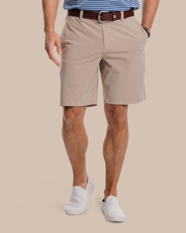 t3-gulf-9-performance-short-sandstone-khaki-front-4744
